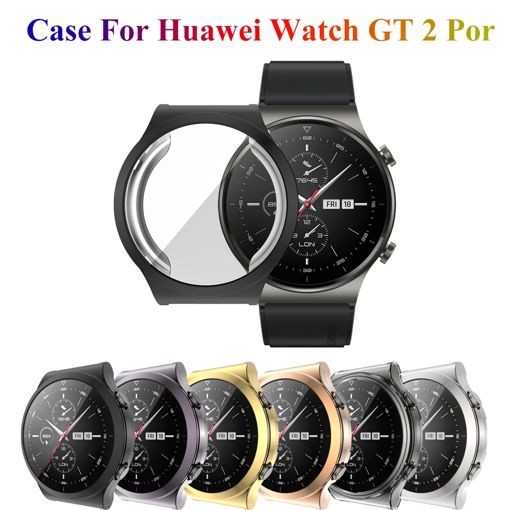 Fundas para relojes inteligentes Huawei GT 2 Pro, carcasa completa de TPU, funda protectora GT2 pro, accesorios para relojes inteligentes, funda