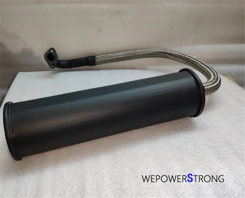 Flexible Muffler Exhasut Pipe Assy. Fits GX160 GX200 Type China 168F 170F 172F 225CC Gas Engine Applied For Exender Generator