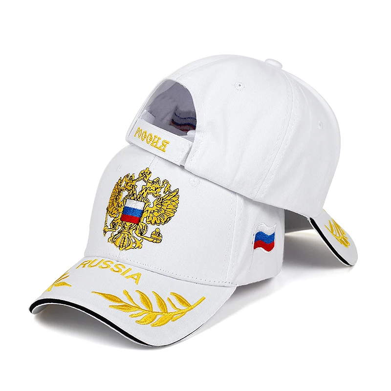 New fashion RUSSIA embroidered baseball cap fashion outdoor visor hat men women casual hats adjustable %cotton sports caps