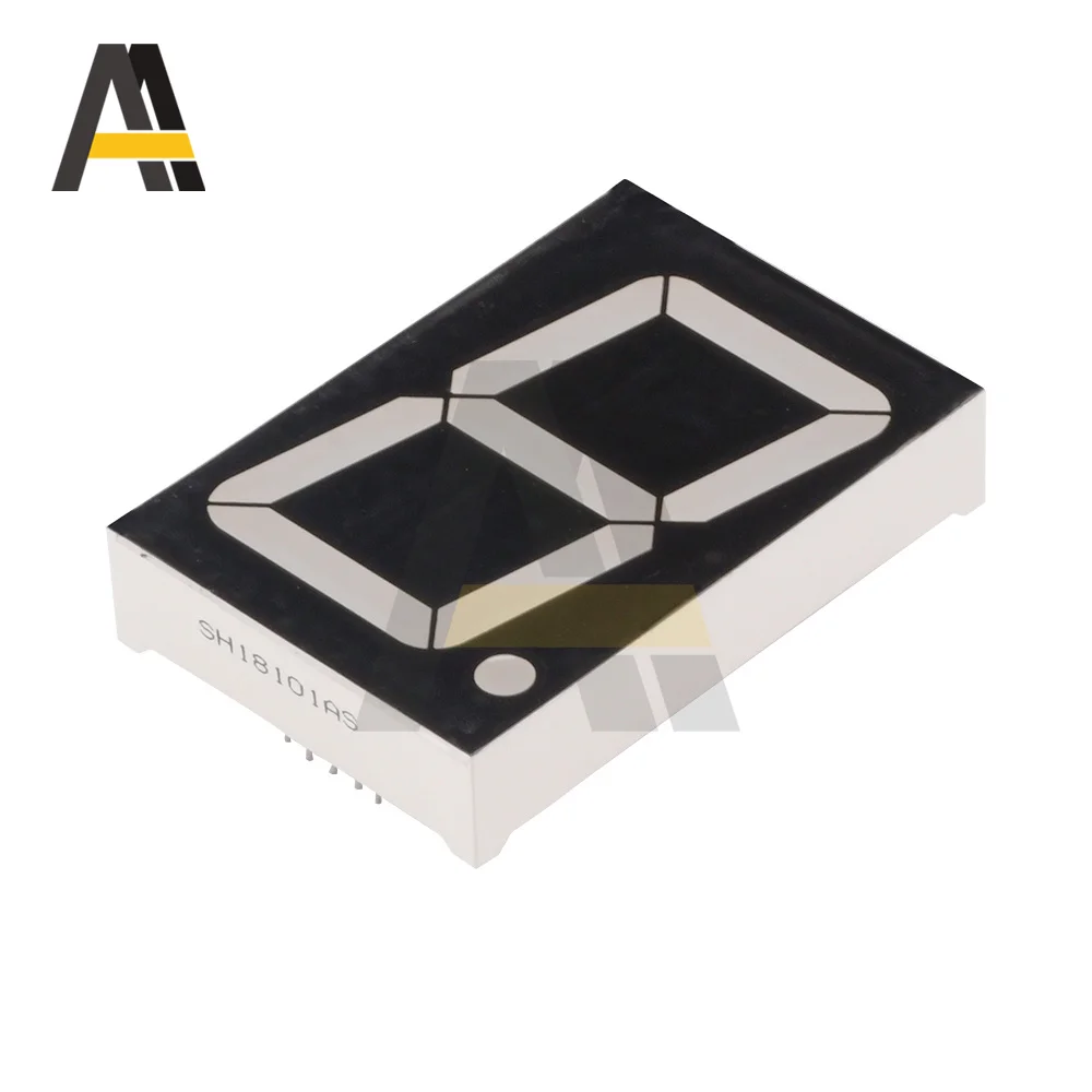 1.8 Inch 7 Segment 1-Bit Digital Tube LED Display 1Bit Display Common Anode 1.8\