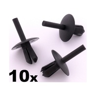 10x For Volvo Plastic Trim Clips- For interior and exterior bumpers, panels, fascias