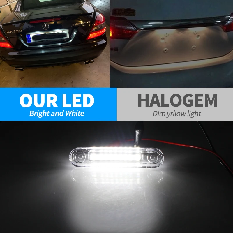 LED SMD Kennzeichenbeleuchtung Für Mercedes Benz W202 W124 W201 190    79694