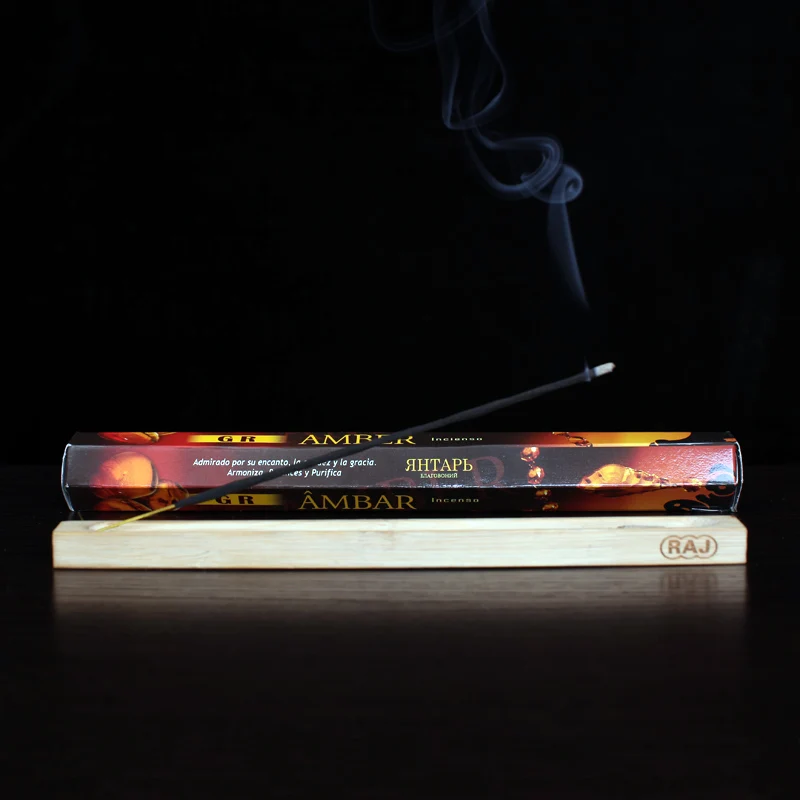 India Incense Amber Aroma Incense Stick Original Imported Big Box Air Clean Fragrance Incense Home Decor