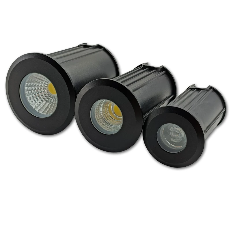 New Type 1W 3W 5W LED COB Underground Light IP67 AC85-265V DC12V Outdoor Recessed Deck Light Garden Lamp Sidewalk Lighting