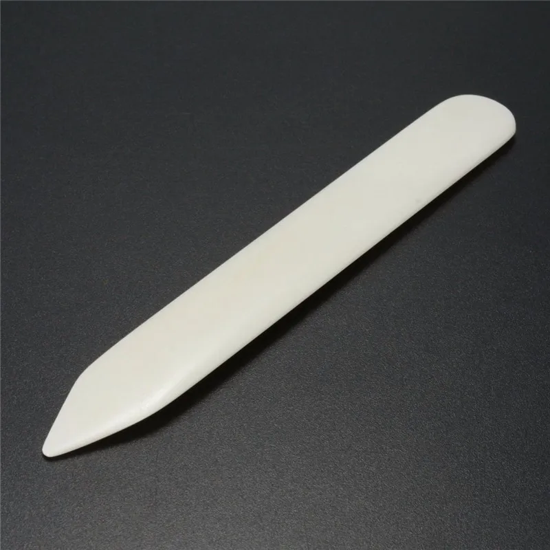 1PC Portable Natural Bone Folder Tool For Scoring Folding Creasing Paper Leather Crafts for Handmade Leathercraft Tool