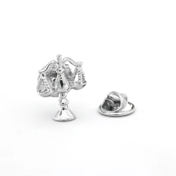 Justice Design Suit Pin For Men Fashion Brooch Lady's Lapel Pin Clothing Backpack Badge Quality Brass Material