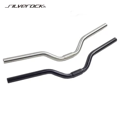 TItanium M Bar Handlebar 25.4mm x 560mm Mid Rise 80mm for Brompton 3sixty Pikes Trifold Folding Bike Ultra Light