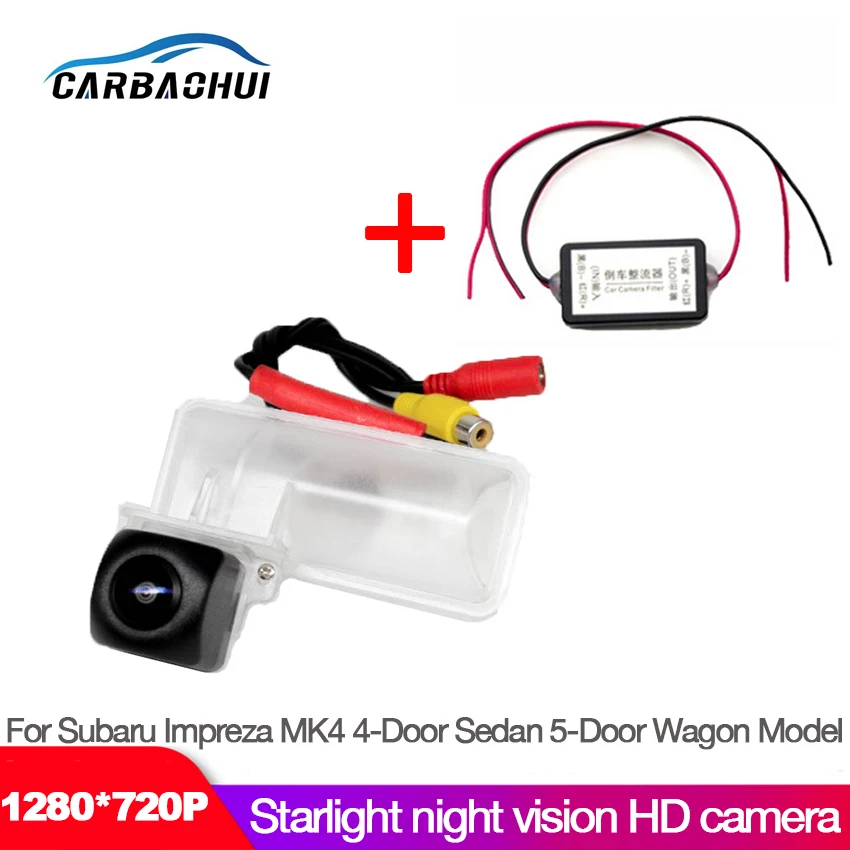 

NEW ! Car Starlight Night Vision Rear View Reverse Backup Camera For Subaru Impreza MK4 4-Door Sedan 5-Door Wagon Model CCD HD