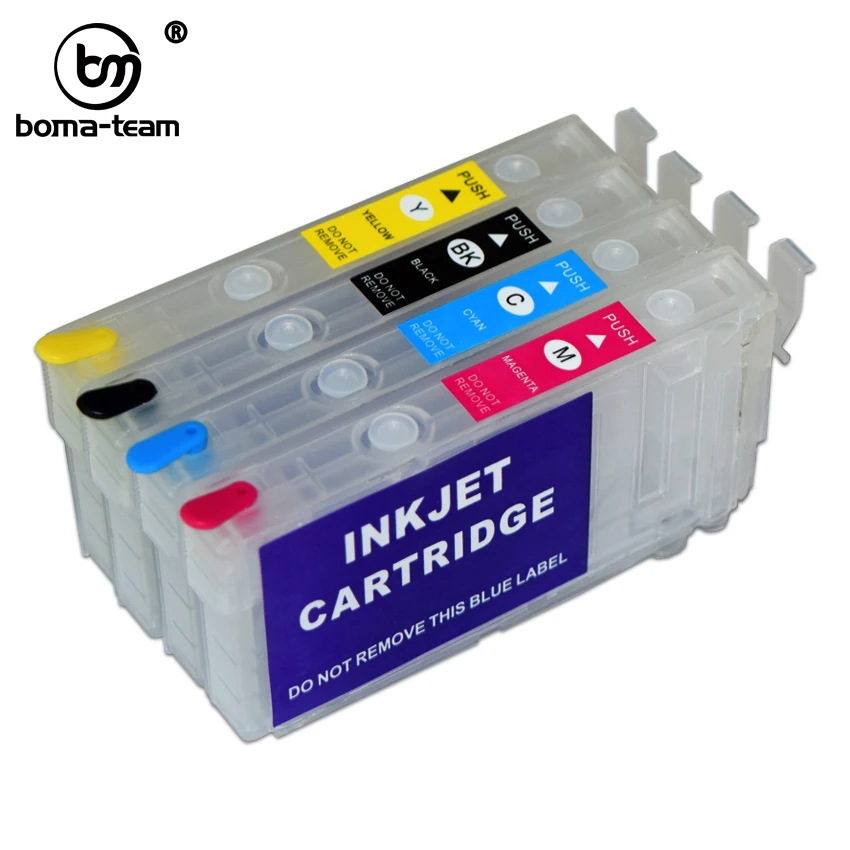 812 812XL Refillable Ink Cartridge With Chip For Epson WorkForce WF-7830 WF-7840 WF-7845 WF-7820 WF-3820 WF-3825 WF-4830 WF-4835