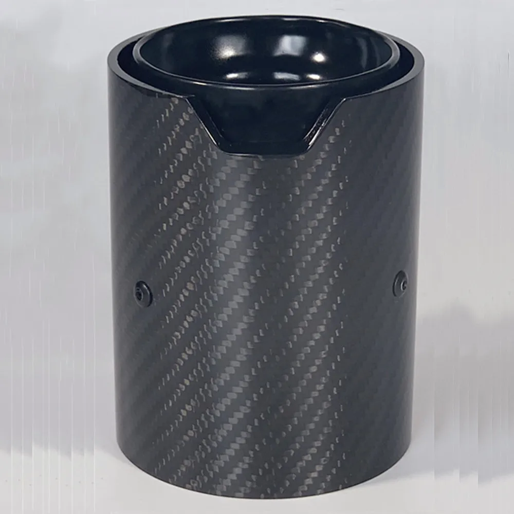 1PCS M Performance Carbon fiber Exhaust Tip for F87 M2 F80 M3 F82 F83 M4 Carbon exhaust tip car accessories With M LOGO