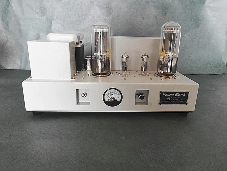 12W+12W Western Electric 211 Single-ended Tube Amplifier Tube Amplifier, input impedance: 50K, output: 0-4-8