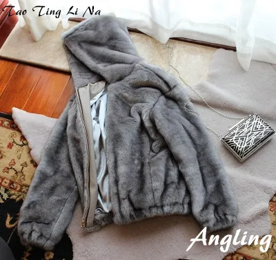 Top brand New Style 2020 High-end Fashion Women Faux Fur Coat S2  high quality