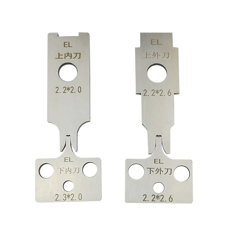 Imagem -03 - Conjunto Máquina de Friso Aplicador Morrer Conjunto de Lâminas de Friso Terminal Peças