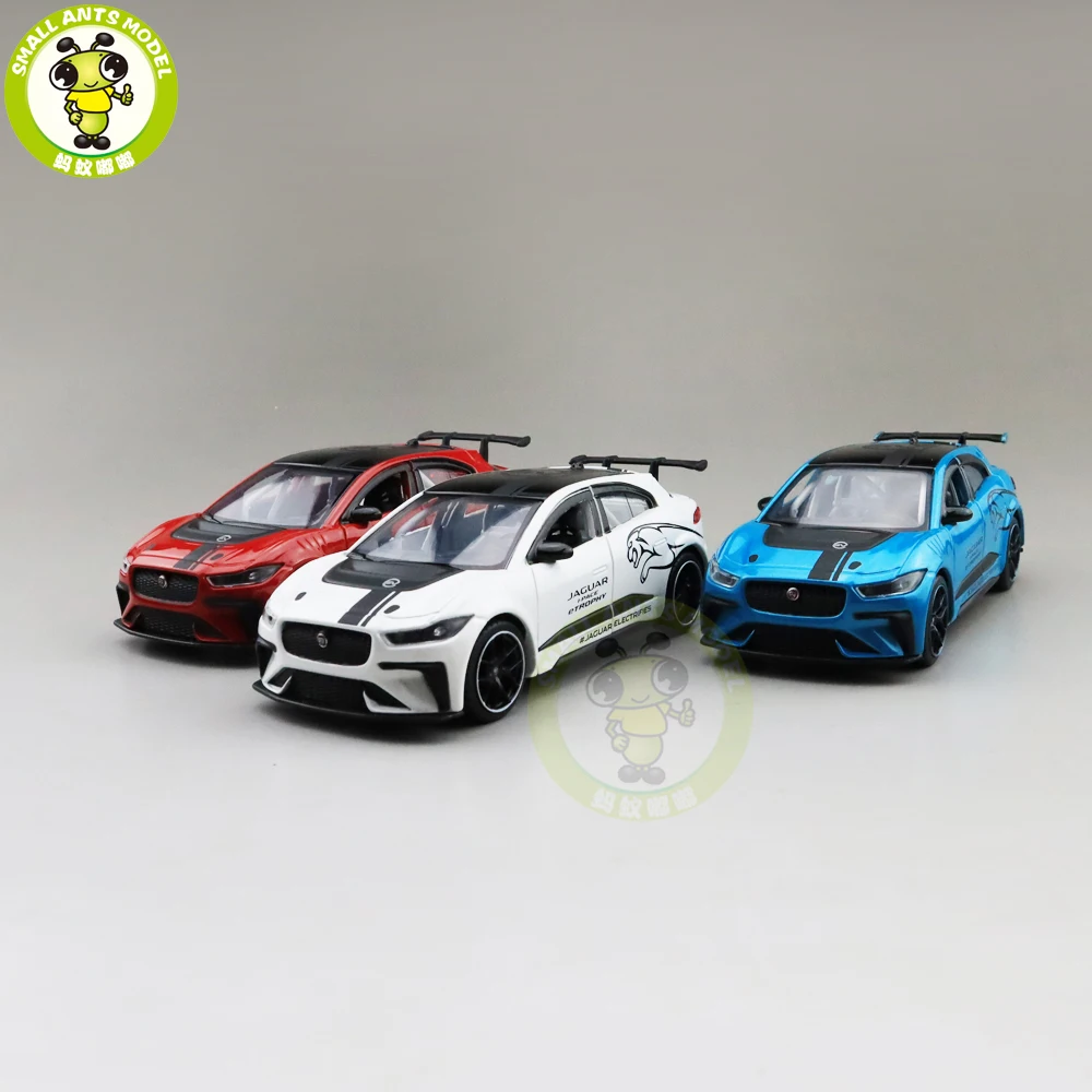 1/36 JKM I-PACE eTROPHY Diecast Model CAR Toys for kids Pull Back Boys Girls gifts