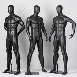 Nuovo stile manichino nero maschio modello completo corpo migliore qualità in vendita