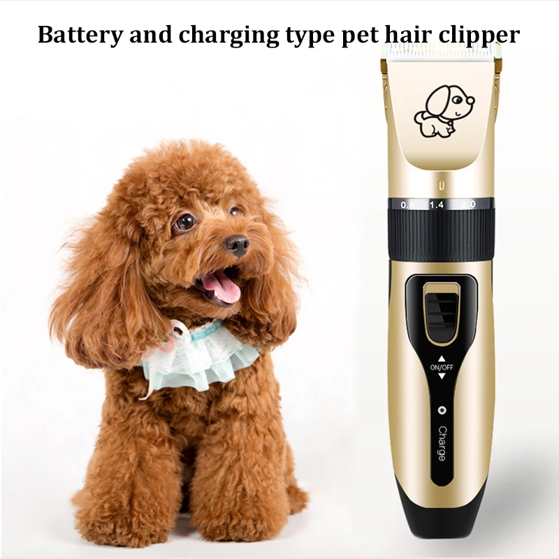 Electric Rabbit Cat Dog Pet Hair Clipper Rechargeable Grooming Shaver Animal Dog Hair Cut Machine Electric Scissor Clipper