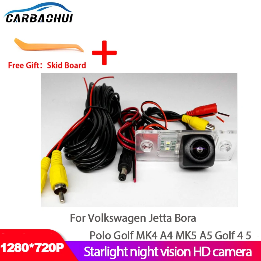 

Car Backup Rear View Camera Car Parking Reverse Camera Night Vision For Volkswagen Jetta Bora Polo Golf MK4 A4 MK5 A5 Golf 4 5