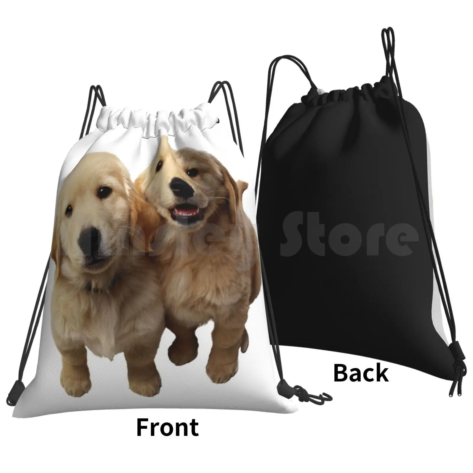 Anak anjing! Obral!!! Ransel tas tali serut berkuda mendaki Gym tas pengambil anjing anjing lucu anak anjing cinta Lucu indah