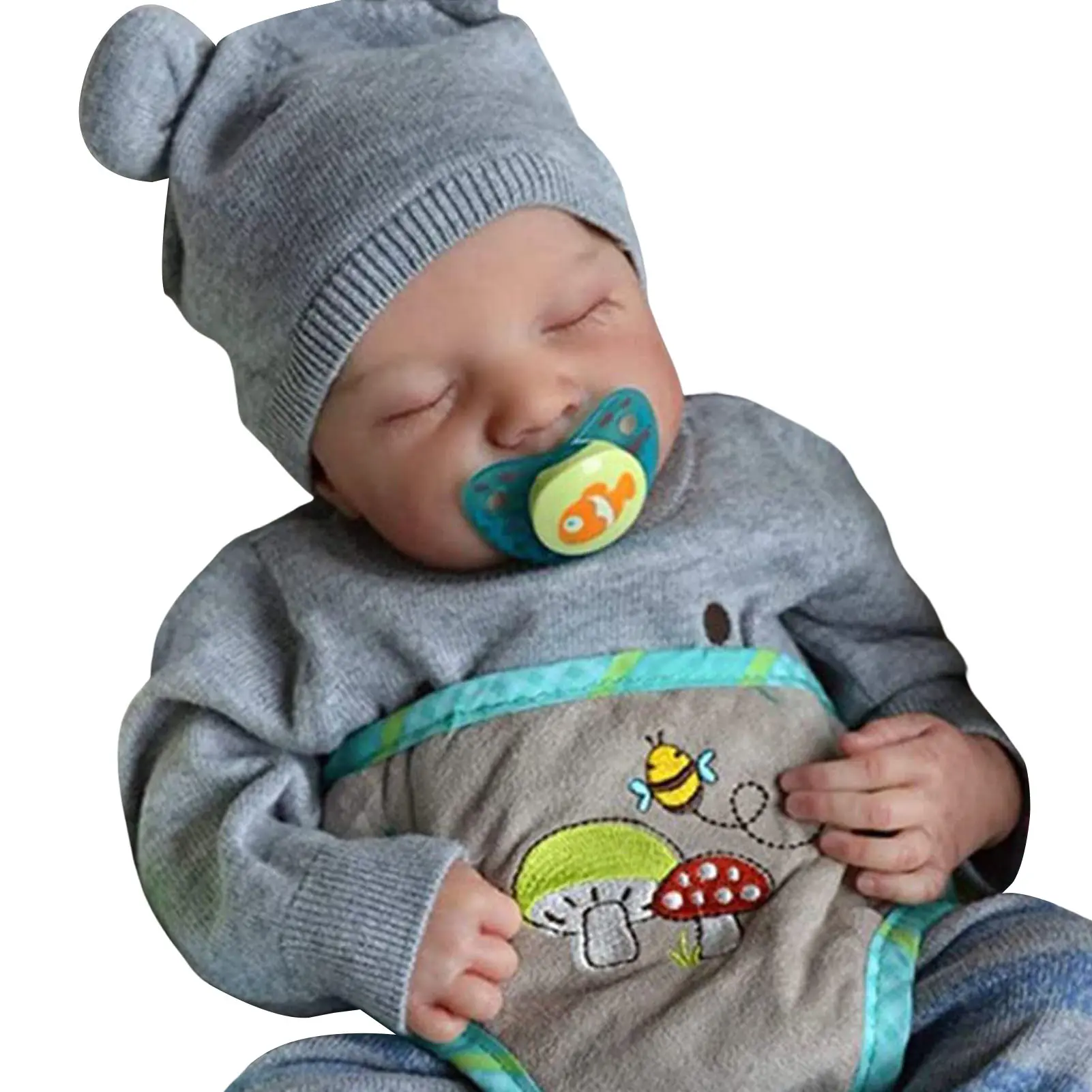 

Reborn Dolls Baby And Toddler Dolls Simulation Baby Doll Realistic Reborn Lifelike Boy Sleeping Boy Soft Silicone Baby