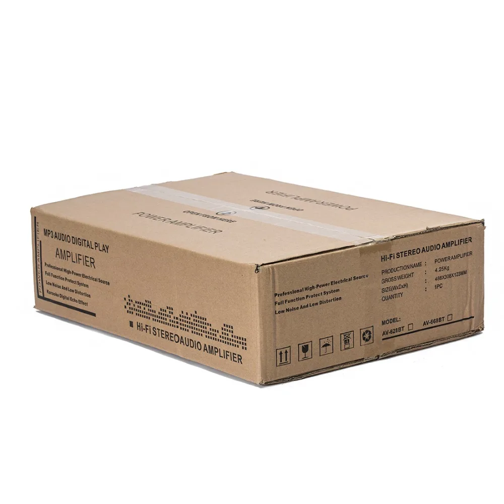 Sunbuck المسرح المنزلي 5.1 1000 واط HiFi بلوتوث مضخم الصوت 5.1 ستيريو الصوت المحيطي المنزل مضخم كاريوكي السينما المنزلية