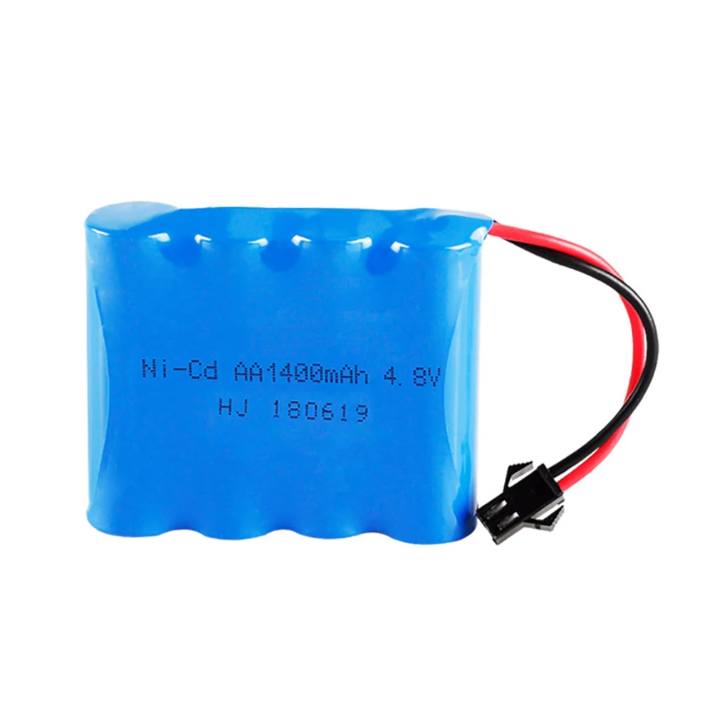 3.6V/4.8V/6V/7.2V/8.4V/9.6V 1400mah Ni-CD NI-MH AA 1400mah Rechargeable Battery Pack Rc Toy Car Tanks Trains Robot Boat Gun