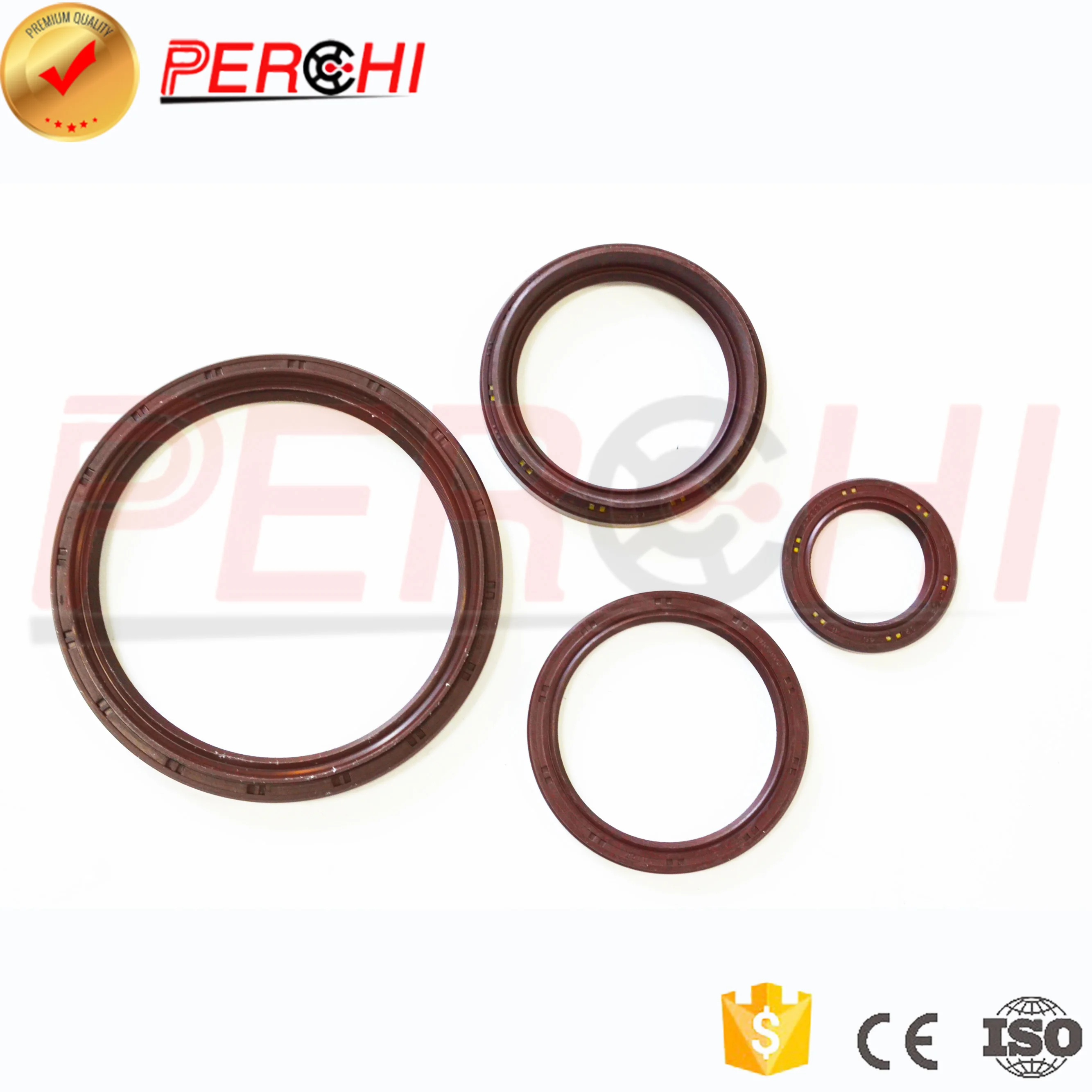 For TOYOTA 1HZ-HZJ80 Front crankshaft oil seal 90311-58006 Rear crankshaft oil seal 90311-95008 Camshaft oil seal 90311-35012