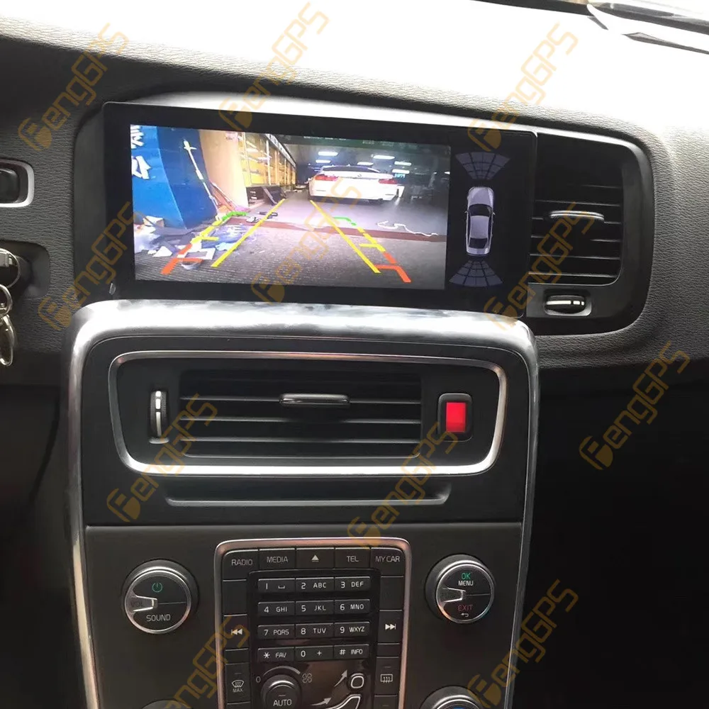 

10,25 "Android 13 Автомобильный радиоприемник для Volvo S60 V60 2011-2017 Мультимедийный видеоплеер GPS-навигация Apple Carplay Стерео Хост DSP BT