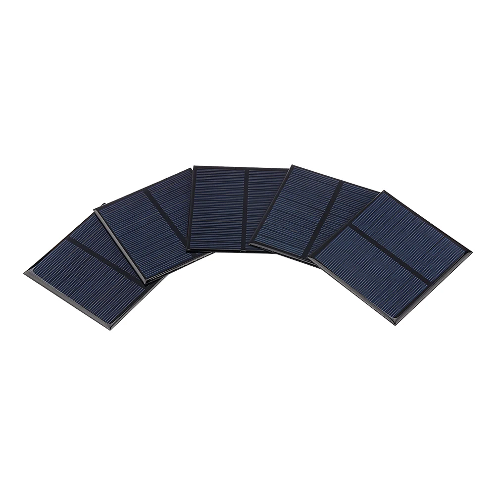 SUNYIMA 5PCS 6V 150mA 80*80mm Solar Panels Polycrystalline Silicon Solar Panel DIY Battery Power Charge Module Mini Solar