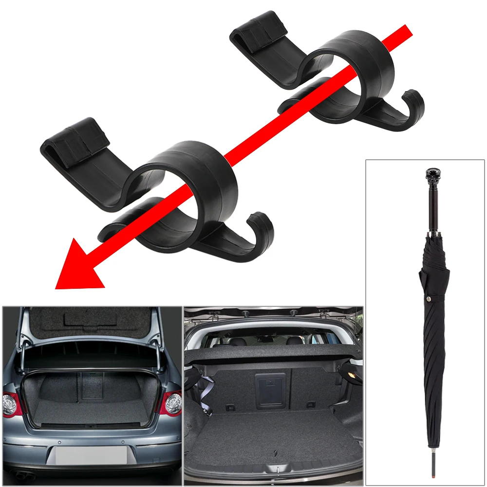 2 teile/satz Auto Stamm Regenschirm Halter Clip Organizer für Jaguar XF XFL XE XJ XJL F-Tempo F tempo fpace X761 XJ6 XKR XK8 X320 X308 – Detail 5