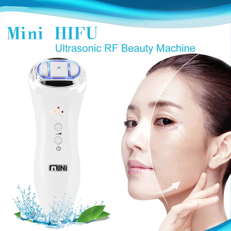 Tần Số Cao Mini HiFu Siêu Âm Lưỡng Cực Sóng Radio RF Nâng Mặt Chăm Sóc Da Máy Massage Mini Hifu Chống Nhăn Thắt Chặt Thiết Bị