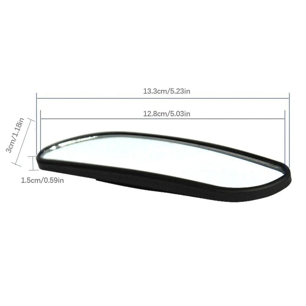 1 Pair Blind Spot Mirror Wide Angle Mirror Adjustable Convex Rear View Mirror Car mirror for All Universal Vehicles