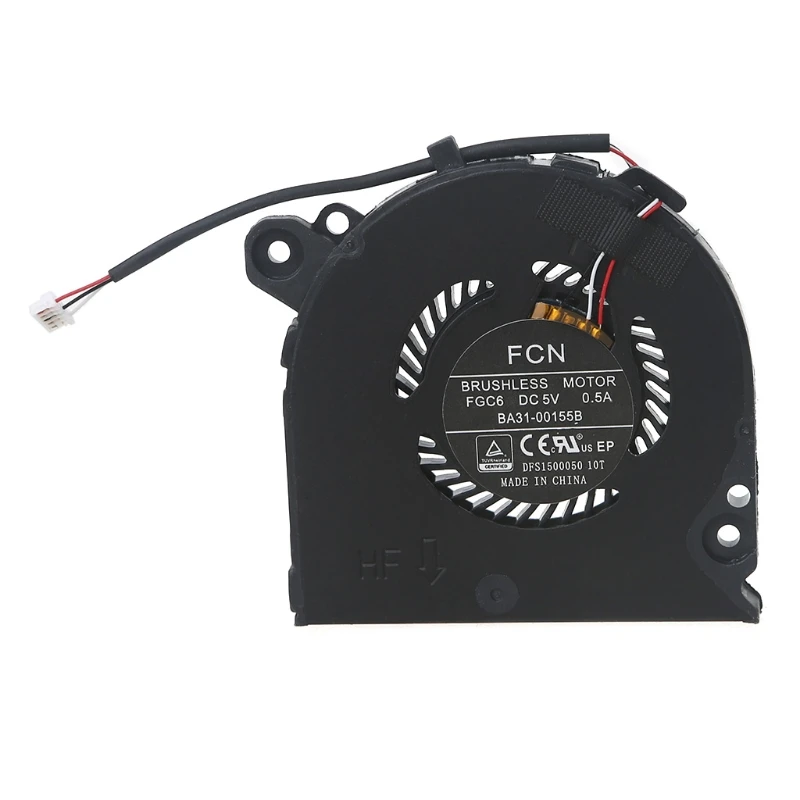 H7JF Original New Laptop Cooling Fan for  BA31-00155A NS65A00-14H04 DFS150005040T-FGC6 NP905S3K 910S3K NP910S3L 905S3K 915S3L