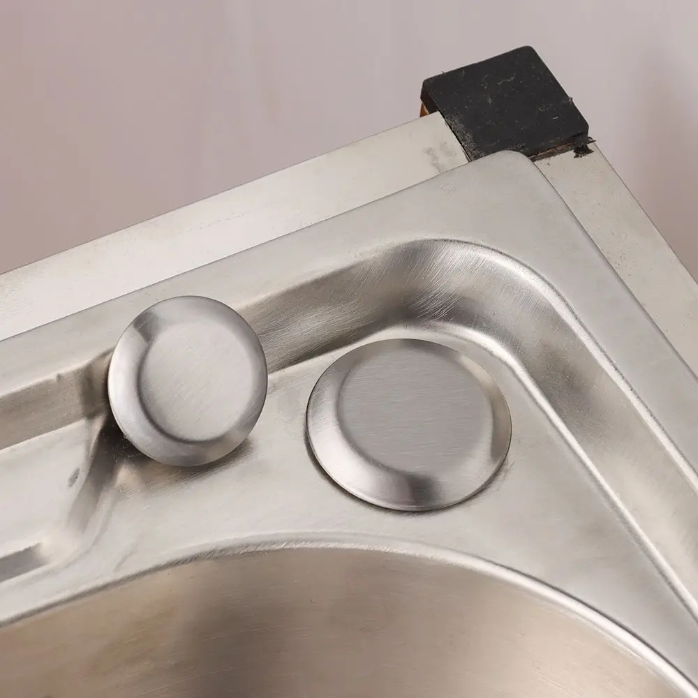 Sink Plug Faucet Hole Cover Water Stopper Faucet Decorative Covers Drainage Seal Stainless Steel Bathroom Kitchen Accessories
