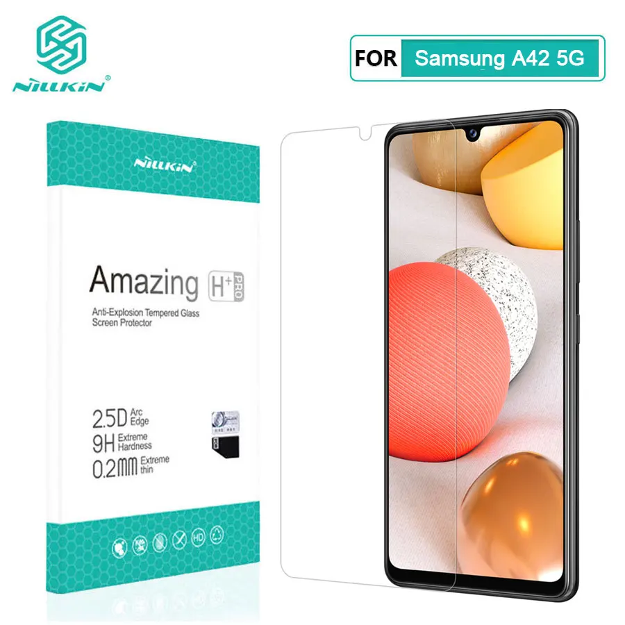 for Samsung A42 Glass Nillkin Amazing H+Pro 0.2MM Tempered Glass for Samsung Galaxy A42 5G Screen Protector Film