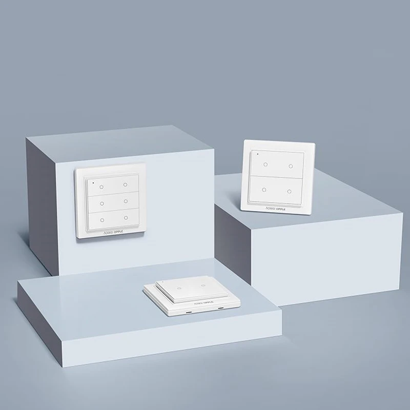 Aqara Opple Zigbeeสวิทช์สมาร์ทAppควบคุมสวิตช์ผนังไร้สายทำงานร่วมกับMijia App Apple Homekit