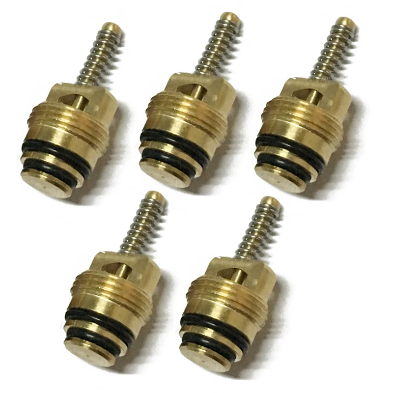 5x R134A Air Conditioning Valve Core 10mm High Pressure Valve Core Assembly