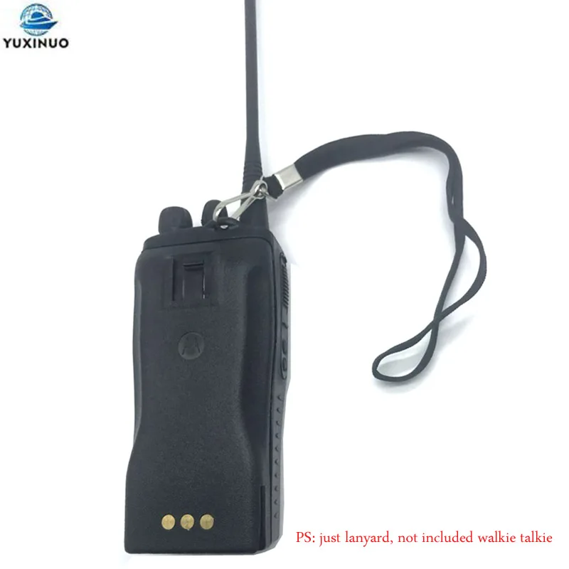 

High Quality Portable Radio Handheld PTT Mic Speaker Lanyard Hook Hand Straps For Baofeng Motorola Kenwood HYT TYT Walkie Talkie