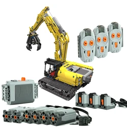 NEW Technical Brick Model 42006 Excavator MOD Version full RC Power Functions Set MOC Building Blocks Bricks DIY Toys Kids Gifts