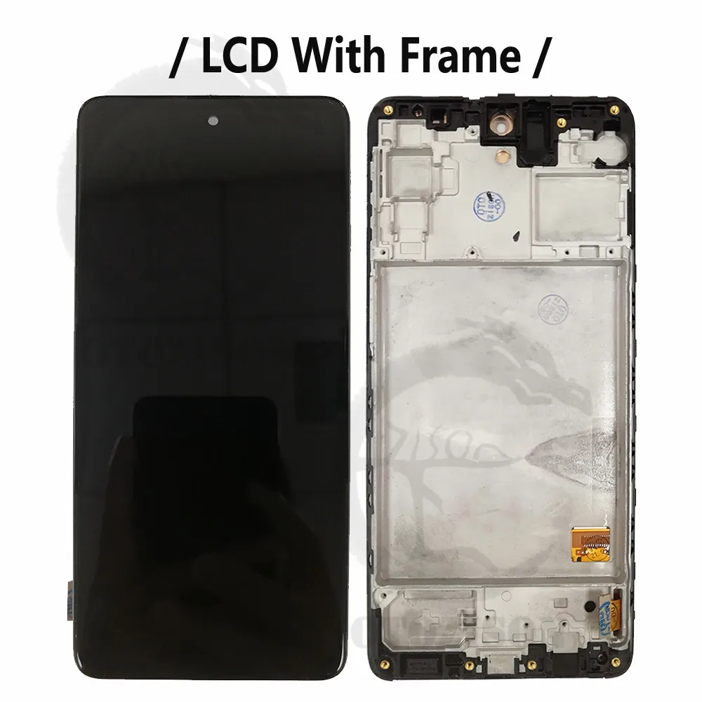 Super AMOLED Pour Samsung Galaxy M31s Écran LCD M317 M317F Affichage Avec Cadre SM-M317F/DS LCD Tactile Digitizer Assembly Tech