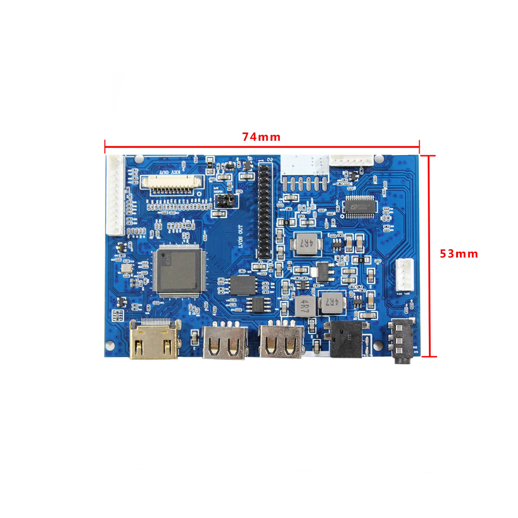 Layar LCD 15.6 Inci 1366X768 dengan Papan Pengontrol LCD Android MI USB HD