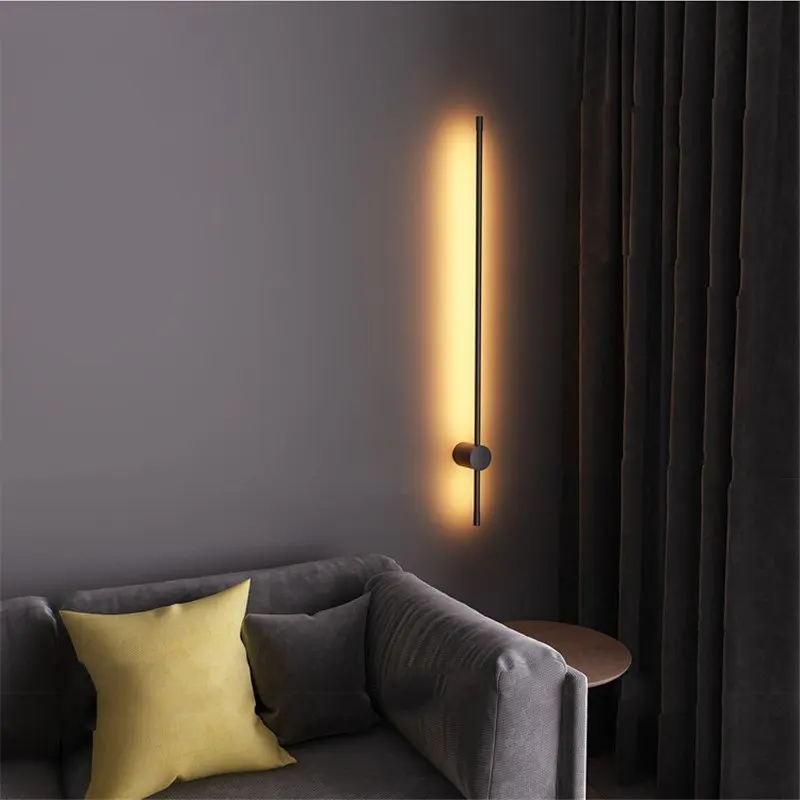 Imagem -05 - Moderno Criativo Simples Led Lâmpada de Parede Nórdico Minimalista Sala de Estar Home Decor Sofá Fundo Quarto Candeeiros de Cabeceira