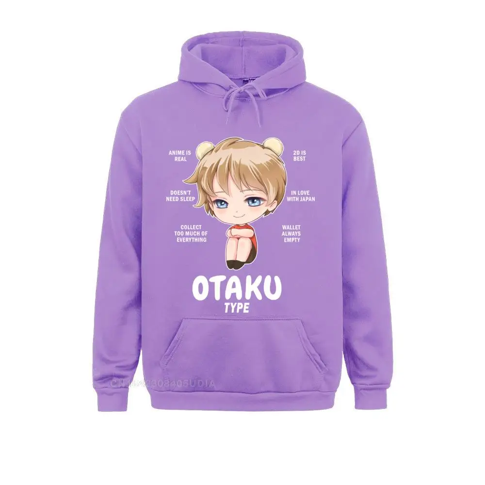 Retro Men's Sweatshirts Otaku Type Funny Anime Manga Lifestyle Meme Kawaii Gift Swea Printed On Hoodies Autumn Clothes