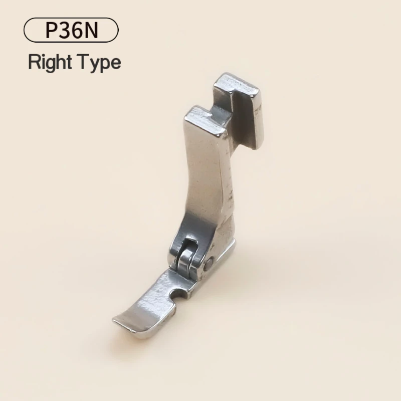 P36N P36LN Zipper Foot For Industrial 1-needle Lockstitch Sewing Machine JUKI BROTHER All Steel Sewing Accessories Cording Feet