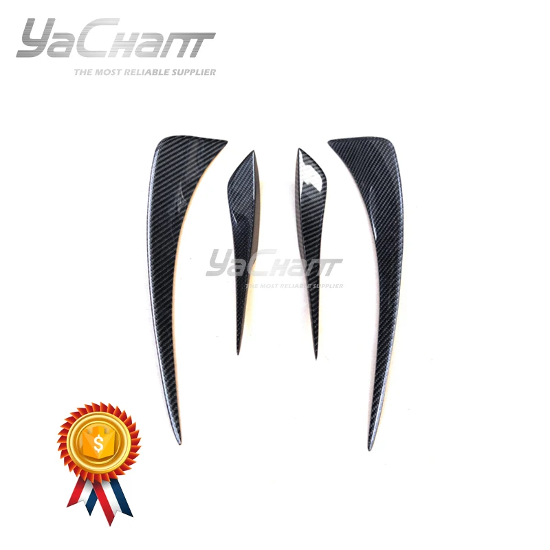 Car-Styling Carbon Fiber Rear Canards Fit For 2014-2017 i8 Electric BESK Style Rear Canards