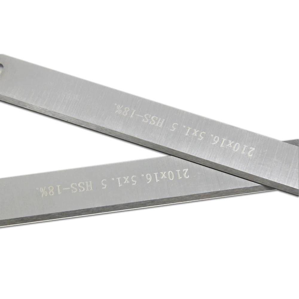 JTEX 210mm HSS Planer Blades 210x16.5x1.5mm 8\