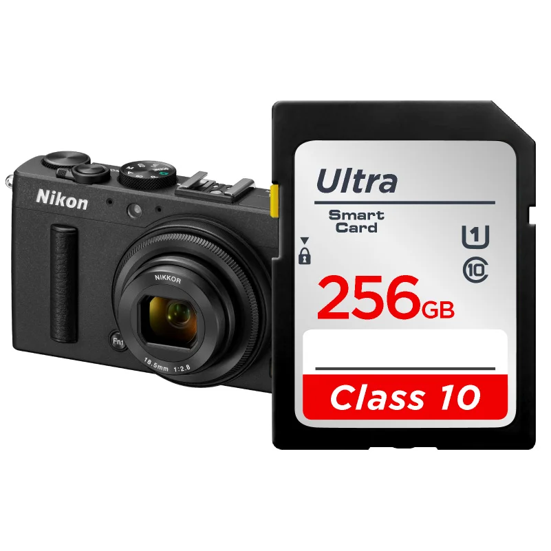 Camera SD 128GB 256GB 512GB Flash Memory Card 32GB 64GB U1 SD Cards Class 10 tarjeta slr SD Card U3 UHS-I 16GB for SLR