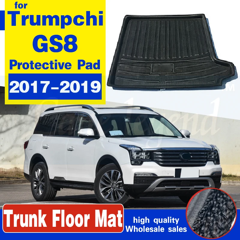 

For Trumpchi GS8 2017 2018 2019 High Quality Rear Trunk Cargo Mat Floor Tray Boot Liner Waterproof Protective Pad Auto part