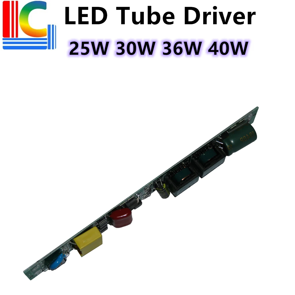 5 Pcs Led Tube Driver 25W 30W 36W 40W 85-265V T8 T10 Verlichting transformator DC36-90V Voeding 300mA 350ma 380mA 420mA 450mA