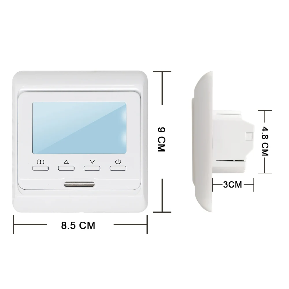 220V Thermoregulator For Warm Floor Thermostat Wifi/no Wifi16A Electric Heating LCD Weekly Programmable Wireless Thermostat