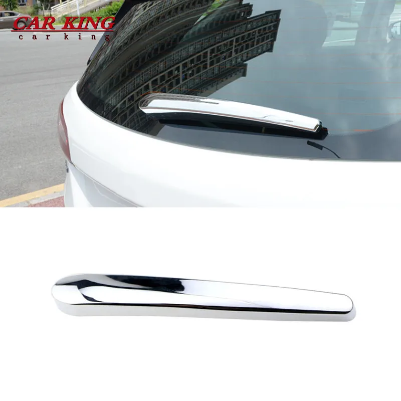 

For Chevrolet Equinox 2017 2018 2019 ABS Plastic Chrome car rear Window Wiper strip Cover Trim Car styling accessories 1pcs